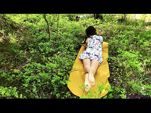 ❤️ په ټینډر کې اجنبی زما بلی مشت زنی کوي او په ځنګل کې په جوش سره ټوکې کوي ❌❤